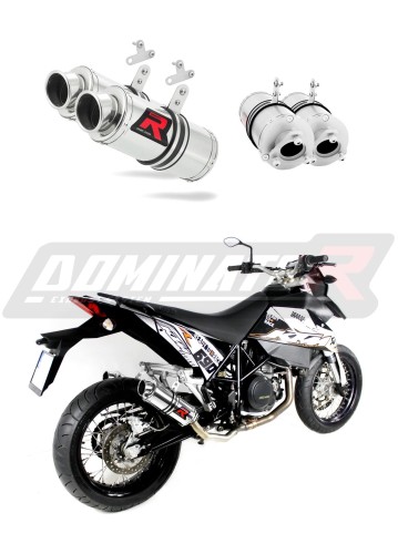 ауспух заглушител DOMINATOR GP1 подходящо за мотоциклет KTM 690 SM SUPERMOTO  5