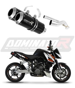 KTM 990 SUPER Duke 2005 - 2013 ауспух Гърне GP BLACK + dB killer medium