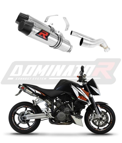 990 SUPER DUKE АУСПУХ KTM Гърне Спортен ауспух Заглушител Изпускателна система Ауспуси Гърнета HP3 2005 - 2013 Dominator x