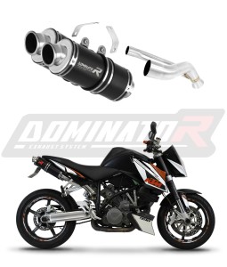 KTM 990 SUPER Duke 2005 - 2013 ауспух Гърне GP1 BLACK + dB killer medium