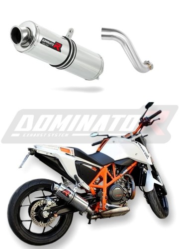 ауспух заглушител DOMINATOR кръгъл подходящо за мотоциклет KTM 690 Duke 2012 - 2018 5