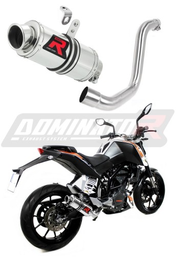 ауспух заглушител DOMINATOR GP1 подходящо за мотоциклет KTM 200 Duke 2011 - 2016 5