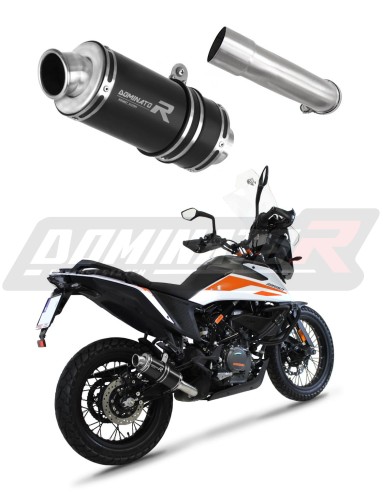 ауспух заглушител DOMINATOR GP1 черен подходящо за мотоциклет KTM 390 Adventure 2020 - 2023 6