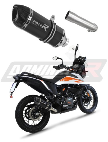 ауспух заглушител DOMINATOR HP1 черен подходящо за мотоциклет KTM 390 Adventure 2020 - 2023 6