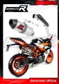 ауспух заглушител DOMINATOR HP3 подходящо за мотоциклет KTM RC 390 2017 - 2020