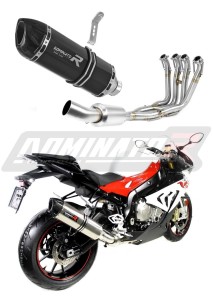 BMW S1000RR EX 2017 - 2018 Цяла система Колектор ауспух Заглушител HP1 BLACK + dB killer medium
