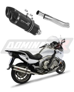 BMW K1600 GT GTL 2011 - 2023 ауспух Заглушител HP1 BLACK + dB killer medium