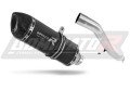ауспух заглушител DOMINATOR HP1 черен подходящо за мотоциклет Kawasaki GTR 1400 2007 - 2009 2
