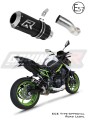 KAWASAKI Z900 2020 2022 мотоциклетна изпускателна система Хомологирана ECE Одобрение на типа - Заглушител за обществената пътна мрежа GP BLACK DOMINAT