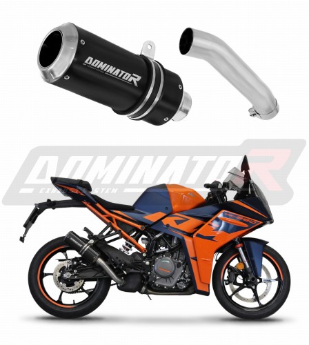 KTM RC 390 2022 - 2023 мотоциклет ауспух заглушител спортен ауспух изпускателна система GP BLACK Dominator x
