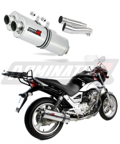 ауспух заглушител DOMINATOR овален подходящо за мотоциклет Moto Guzzi BREVA ie 750 2003 - 2009 5