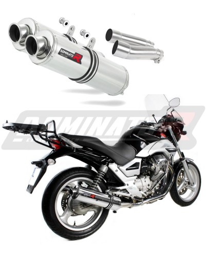 ауспух заглушител DOMINATOR кръгъл подходящо за мотоциклет Moto Guzzi BREVA ie 750 2003 - 2009 5
