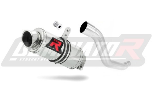 ауспух заглушител DOMINATOR GP1 подходящо за мотоциклет Suzuki XF 650 Freewind 1997 - 2003 3