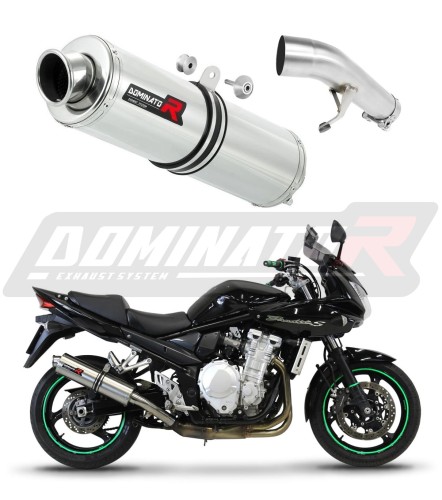 ауспух заглушител DOMINATOR кръгъл подходящо за мотоциклет Suzuki GSF 650 BANDIT N / S 2007