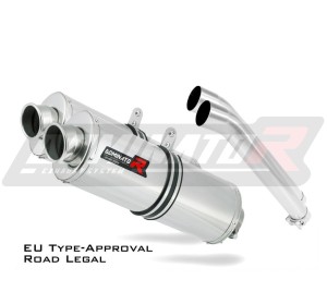DL 1000 V-STROM Хомологиран заглушител OVAL 2002 - 2012