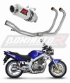 Suzuki GS 500E 1989 - 2009 АУСПУХ Колектор Цяла система Заглушител Спортен ауспух Заглушител Ауспух Изпускателна система GP1 Dominator Изпускателна си