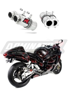 Suzuki GSXR 1300 Hayabusa 1999 - 2007 изпускателна система Гърне GP1 + dB killer medium