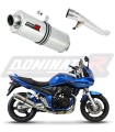 ауспух заглушител DOMINATOR овален подходящо за мотоциклет Suzuki GSF 650 BANDIT N / S 2005