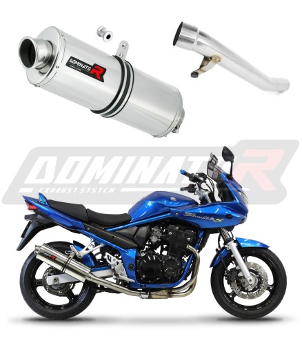 ауспух заглушител DOMINATOR овален подходящо за мотоциклет Suzuki GSF 650 BANDIT N / S 2005