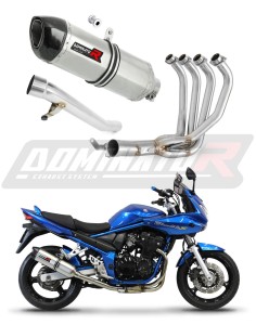 Suzuki GSF 650 BANDIT N / S 2005 - 2006 Цялостна система Колектор ауспух Гърне HP1 + dB killer medium