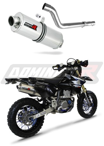 ауспух заглушител DOMINATOR овален подходящо за мотоциклет Suzuki DRZ 400 SM S  7