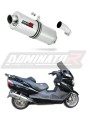 BURGMAN 650 EXHAUST Suzuki Muffler Auspuff Sportauspuff Silencer Echappement Silencieux Scarico Scarichi Escape Ауспух Заглушител OVAL - 2013 Dominato