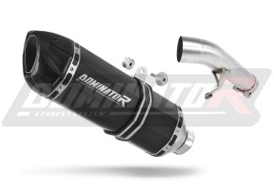 Suzuki GSX 1250 FA 2010 - 2016 ауспух Глушител HP1 BLACK + dB killer medium