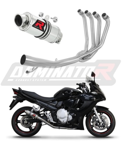 Suzuki GSX 1250 FA 2010-2016 Dominator Цялостна изпускателна система Ауспух Колектор Заглушител GP1 x