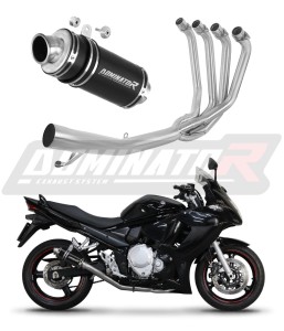 Suzuki GSX 1250 FA 2010 - 2016 Цяла система Колектор ауспух Заглушител GP1 BLACK + dB killer