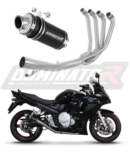 Suzuki GSX 1250 FA 2010-2016 Dominator цяла изпускателна система ауспух колектор заглушител GP1 BLACK x
