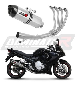 Suzuki GSX 1250 FA 2010 - 2016 Пълна система Колектор ауспух Заглушител HP1 + dB killer