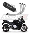 Suzuki GSX 1250 FA 2010-2016 Dominator Цяла изпускателна система Ауспух Колектор Заглушител HP1 BLACK x