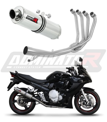 Suzuki GSX 1250 FA 2010-2016 Dominator Цялостна изпускателна система Ауспух Колектор Заглушител ST x
