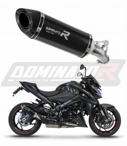 Suzuki GSX-S 1000 / F 2015 - 2020 ауспух Гърне HP8 BLACK + dB killer medium