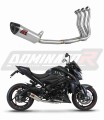 Suzuki GSX-S 1000 / F 2015 - 2020 ИЗПУСКАТЕЛНА СИСТЕМА Колектор Цялостна система Ауспух Спортен заглушител HP8 Dominator Изпускателна система x