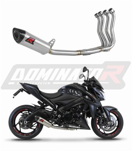 Suzuki GSX-S 1000 / F 2015 - 2020 ИЗПУСКАТЕЛНА СИСТЕМА Колектор Цялостна система Ауспух Спортен заглушител HP8 Dominator Изпускателна система x