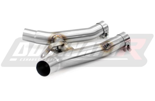decat среден ауспух DOMINATOR Mid Pipe подходящо за мотоциклет GSX 1300 R HAYABUSA 2008 - 2019 6