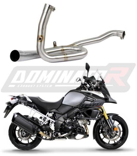 decat среден ауспух DOMINATOR Mid Pipe подходящо за мотоциклет DL 1000 V-Strom 2014 - 2016 5