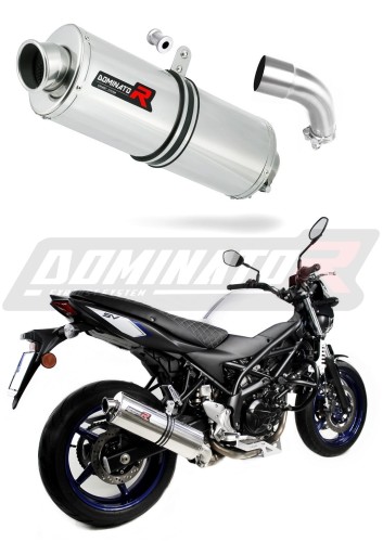 ауспух заглушител DOMINATOR овален подходящо за мотоциклет Suzuki SV 650 2016 - 2023 5