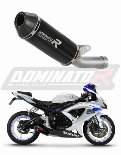Suzuki GSXR 750 K8 K9 LO 2008 -2010 мотоциклетен ауспух гърне спортно гърне заглушител HP3 BLACK LOW LEVEL Dominator x