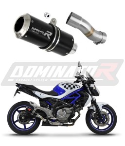 Suzuki SFV 650 GLADIUS 2009 - 2015 ауспух Гърне GP BLACK + dB killer medium