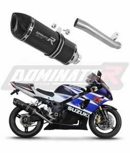 Suzuki GSXR 1000 K1 - K4 2001 - 2004 ауспух Гърне Slip-on HP1 BLACK + dB killer medium