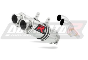 Triumph STREET TRIPLE 675 2007 - 2012 ауспух Гърне GP1 + dB killer medium