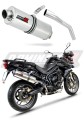 ауспух заглушител DOMINATOR овален подходящо за мотоциклет Triumph TIGER 800 XC XR 2011 - 2014 6