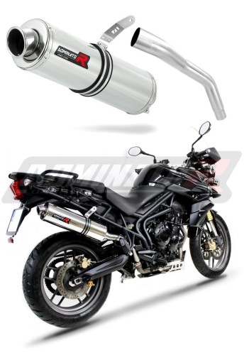 ауспух заглушител DOMINATOR кръгъл подходящо за мотоциклет Triumph TIGER 800 XC XR 2011 - 2014 6