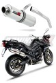 ауспух заглушител DOMINATOR кръгъл подходящо за мотоциклет Triumph TIGER 800 XC XR 2015 - 2017 6
