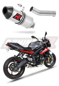 Triumph STREET TRIPLE 675 R / S / RS 2013 - 2016 ауспух Гърне HP3 + dB killer medium