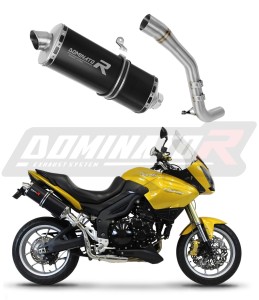 Triumph Tiger 1050 2006 - 2012 ауспух Гърне P7 BLACK + dB killer medium