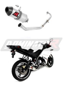 Yamaha YZF R125 2008 - 2013 Цялостна система Колектор ауспух Заглушител HP3 + dB killer medium