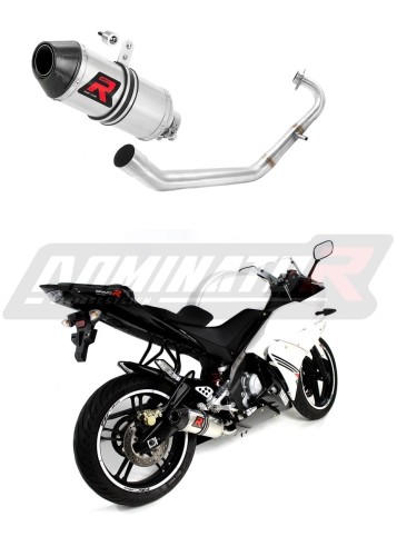 YZF R125 ЦЯЛОСТНА ИЗПУСКАТЕЛНА СИСТЕМА Yamaha Ауспух Спортен ауспух Заглушител Карбонов накрайник HP3 2008 - 2013 DOMINATOR x